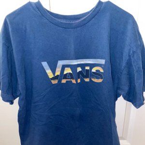 Vans blue t-shirt